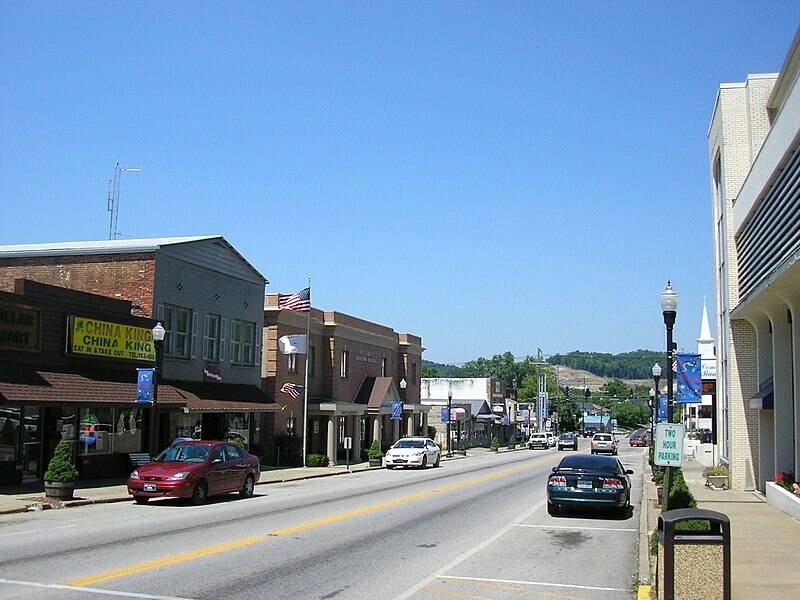 Downtown West Liberty Kentucky