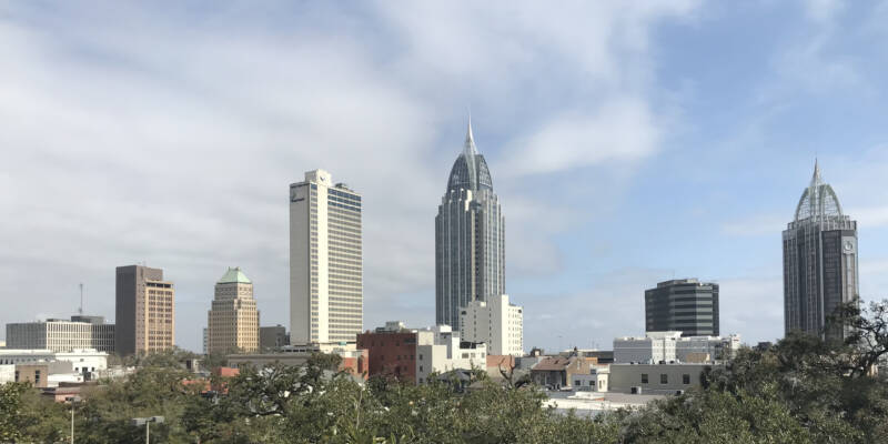 Mobile Alabama Skyline 2022